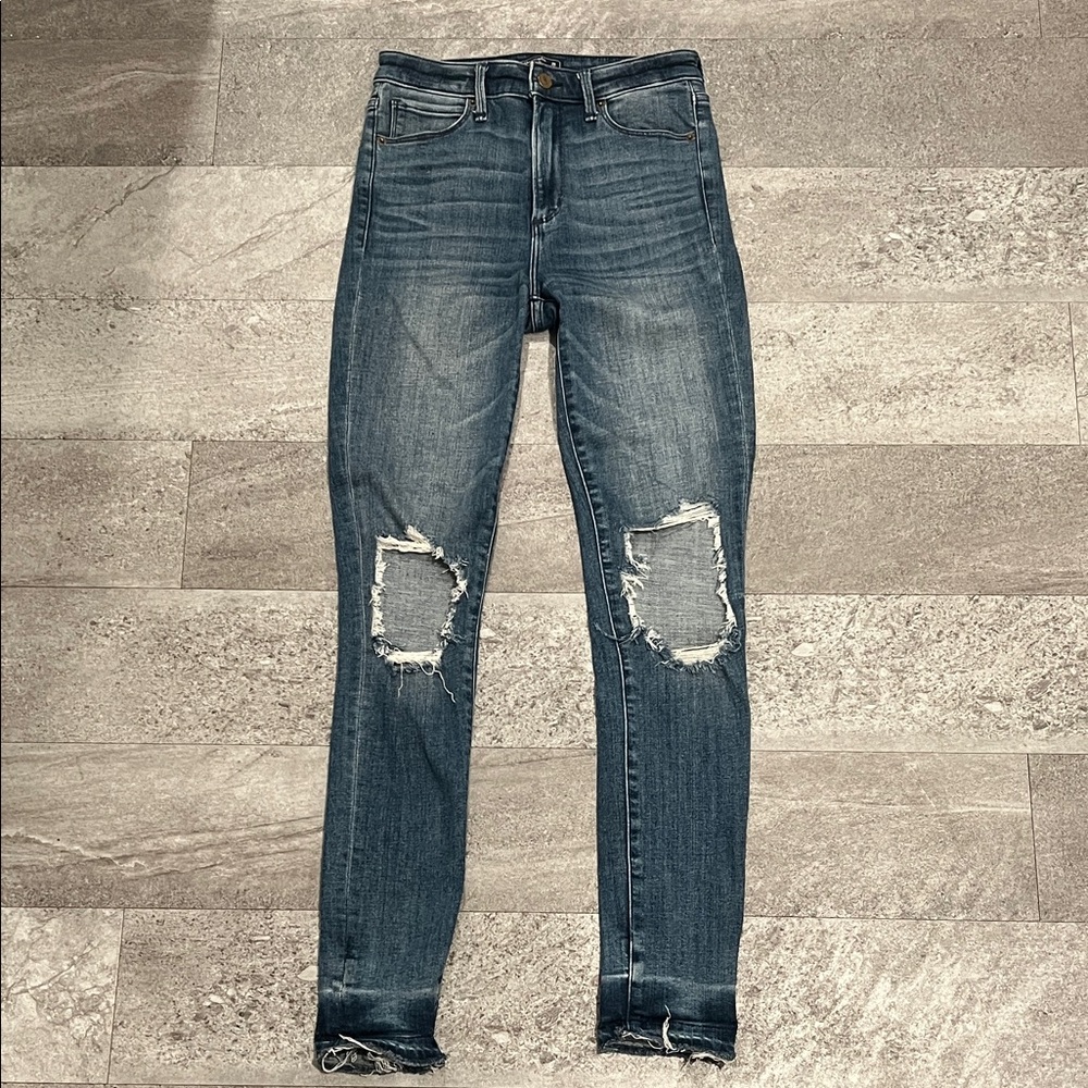 Abercrombie & Fitch high rise super skinny jeans